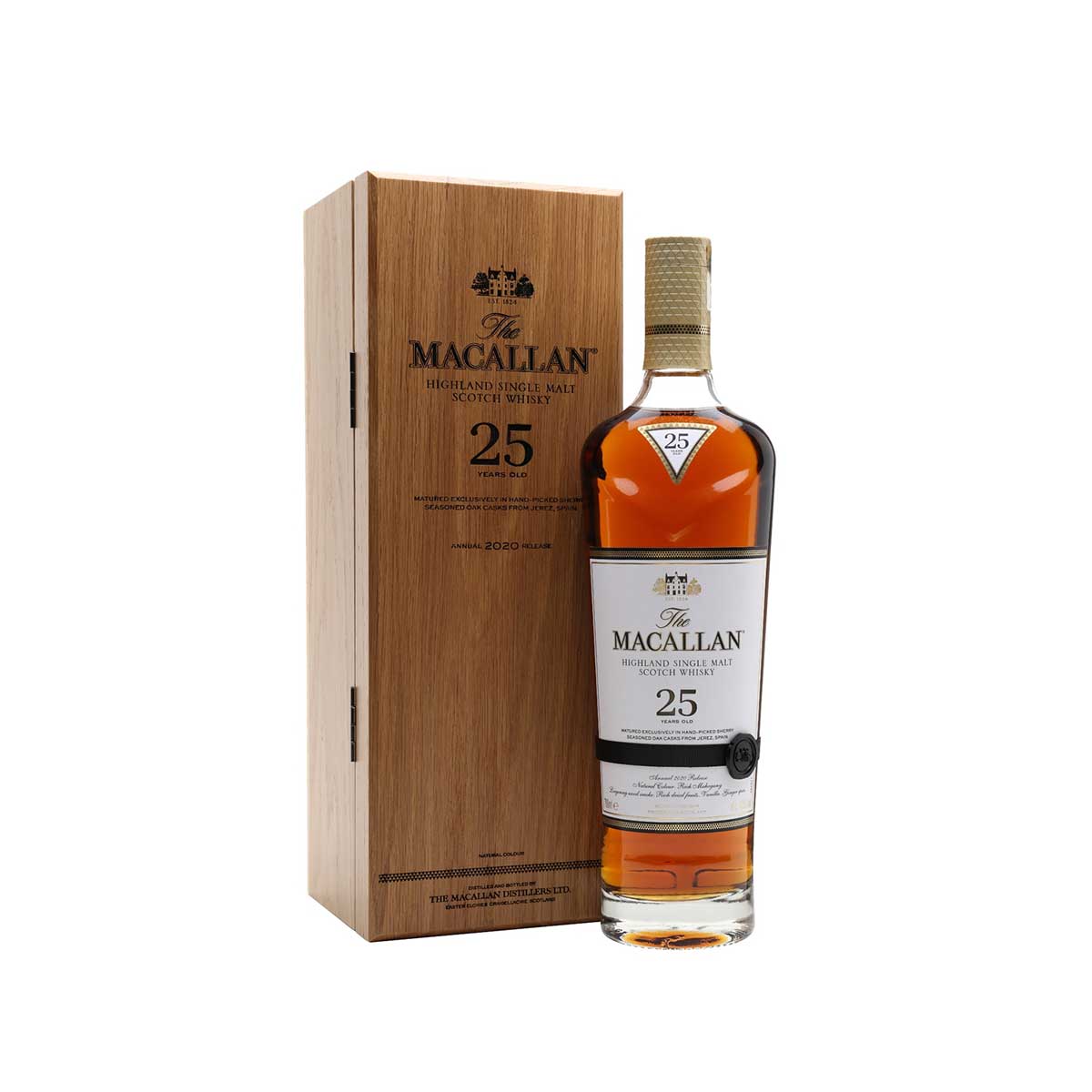 macallan 18 M 24 (25年) The Macallan Sherry Oak 25 Years Old, 2018 Release | The Macallan®