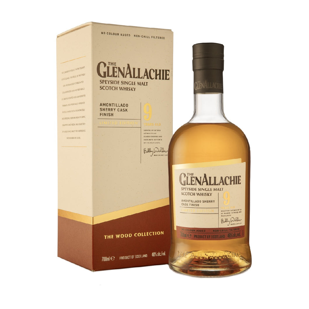 GlenAllachie 9 Years: Amontillado Finish (The Wood Collection) 70 cl
