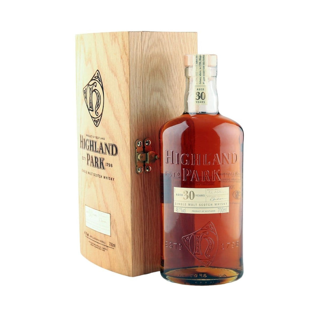 Highland Park 30 Years (ganz alte Ausführung aus 2007!) 70 cl