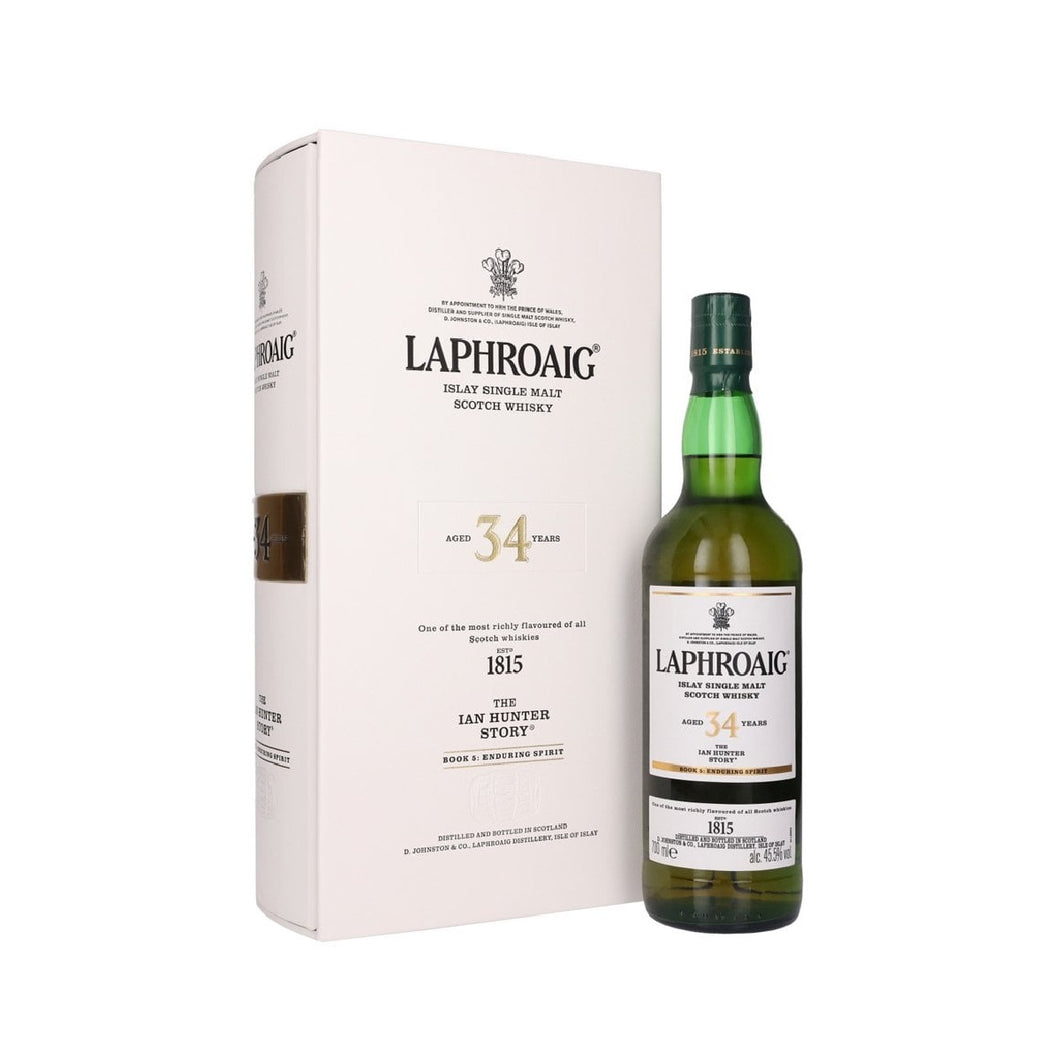 Laphroaig 34 Years (Ian Hunter Book 5) 70 cl