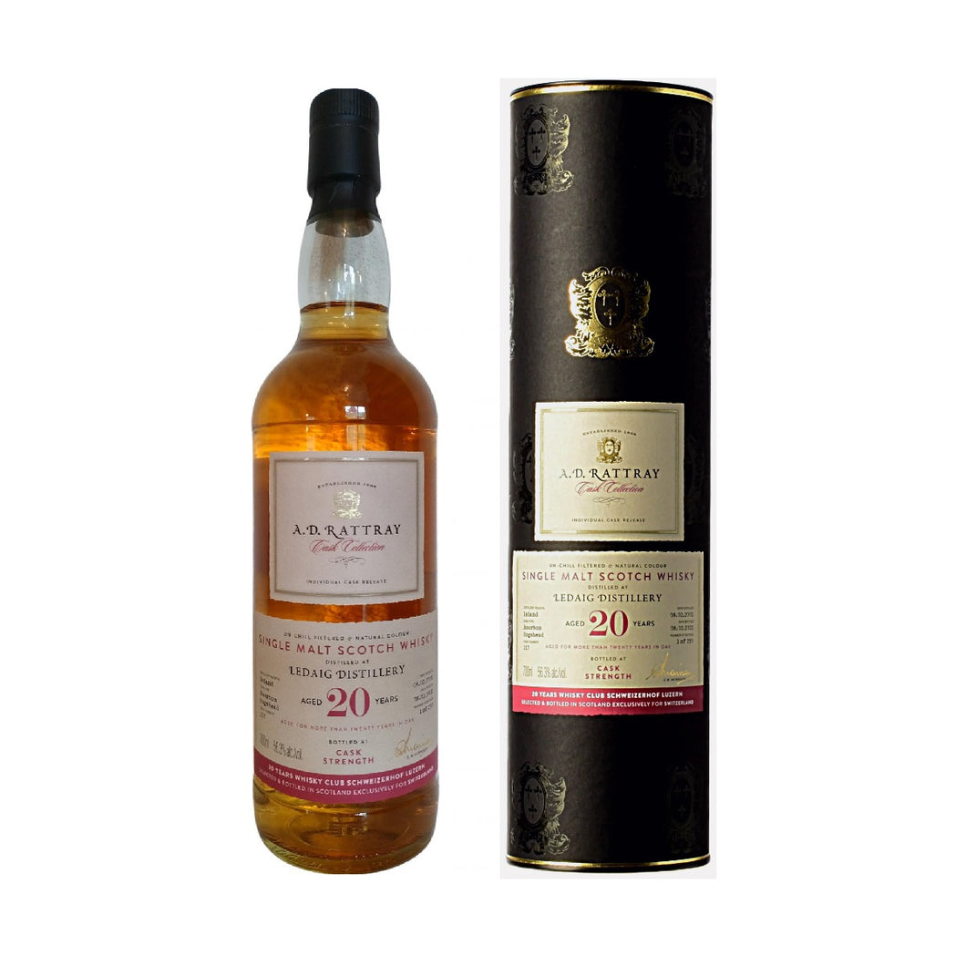 Ledaig 2001: 20 Years (A.D. Rattray) 70 cl