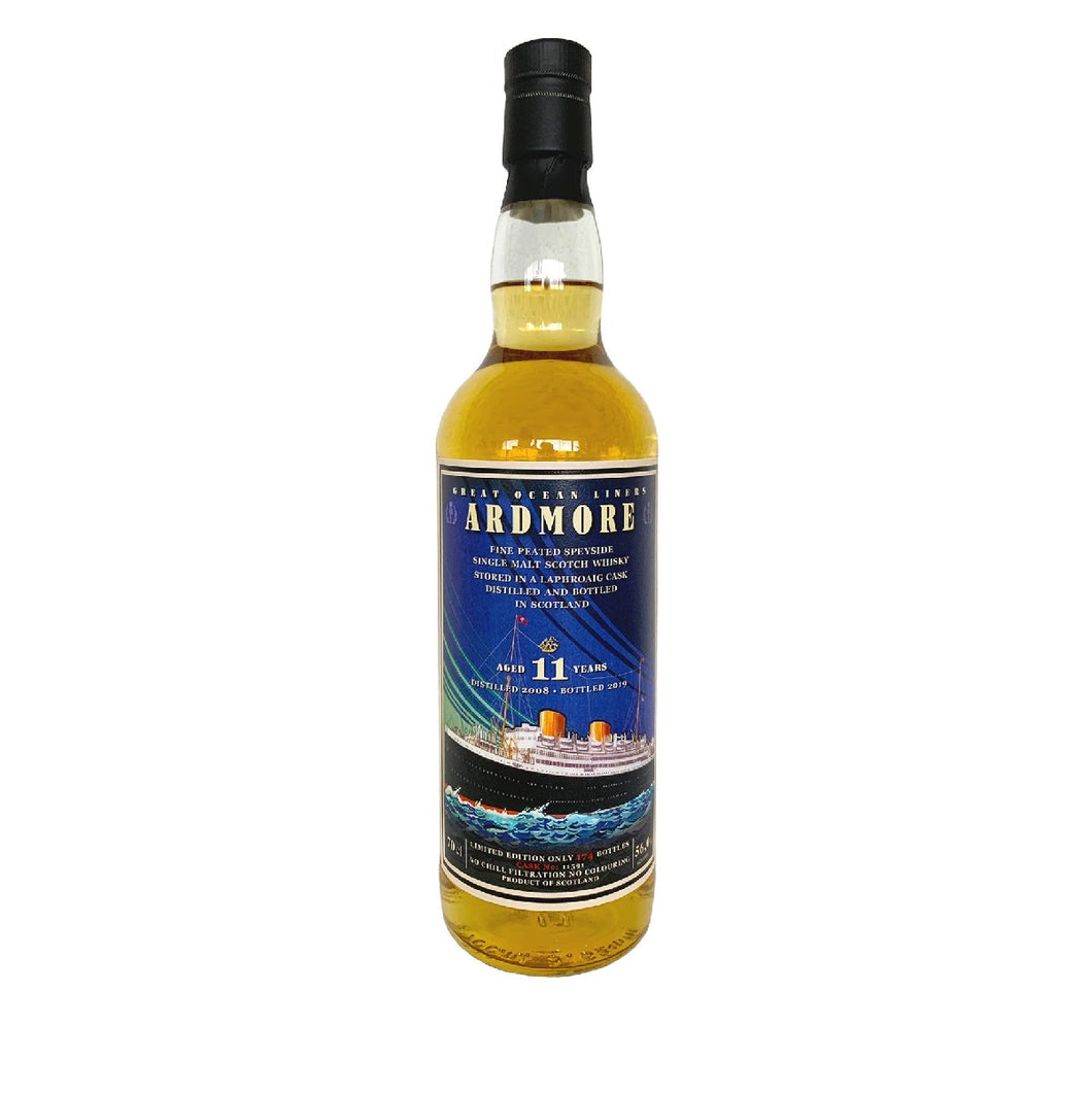 Ardmore 2008 JW: 11 Years (Great Ocean Liners) 70 cl