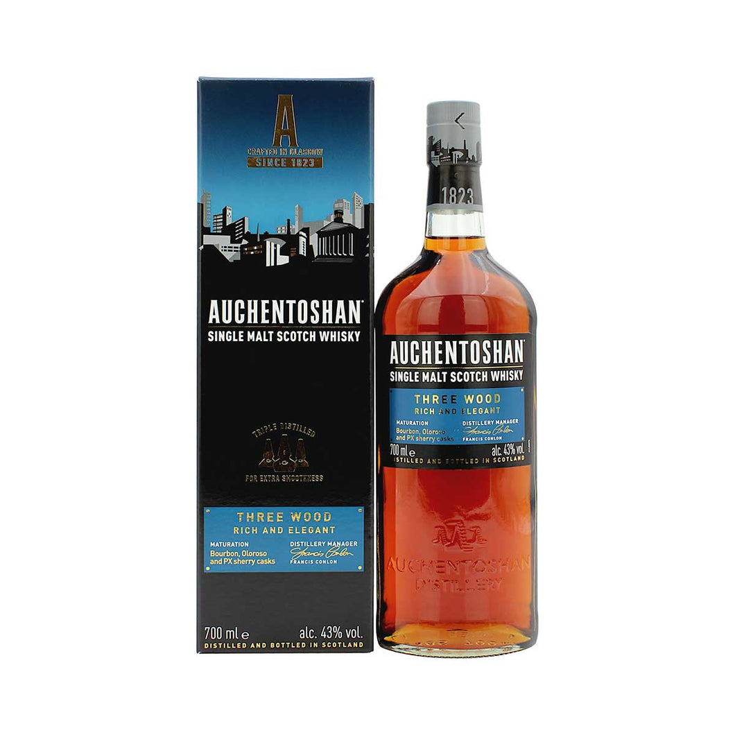 Auchentoshan Three Wood 70 cl