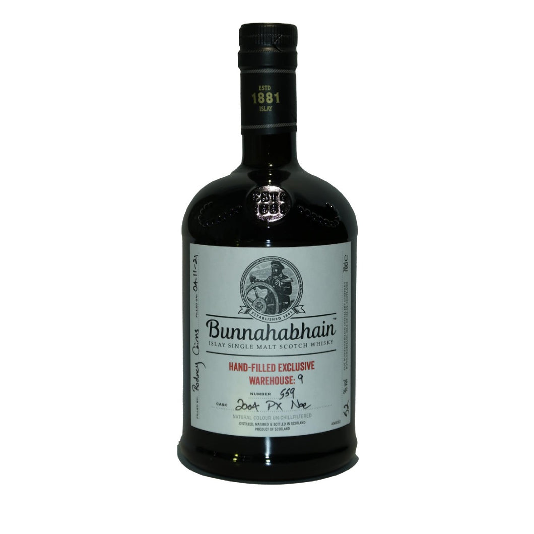 Bunnahabhain Handfill 2004: 17 Years 2nd Fill PX Noe Cask 70 cl