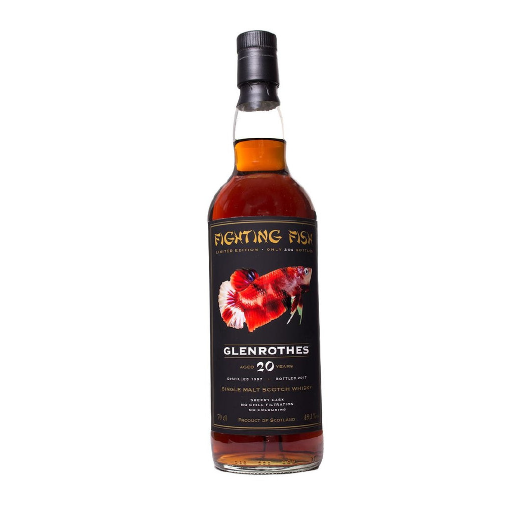 Glenrothes 1997 JW: 20 Years (Fighting Fish) 70 cl