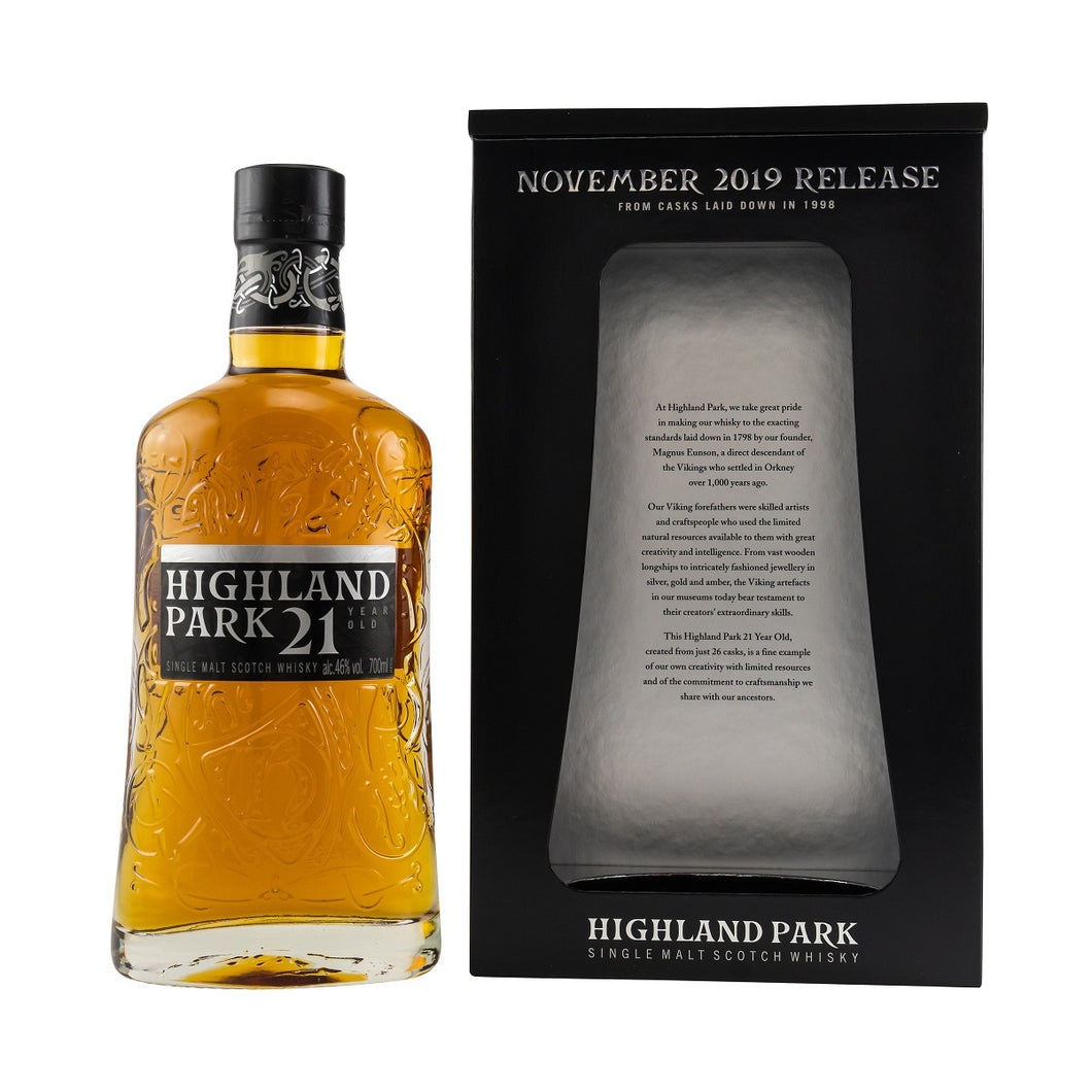 Highland Park 21 Years (Nov. 2019 Rel.) 70 cl