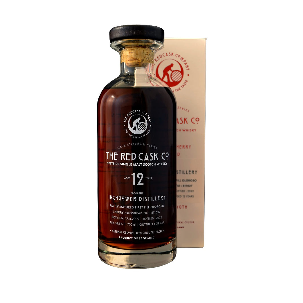 Inchgower 2009 GWhL: 12 Years (The Red Cask Co.) 70 cl 70 cl