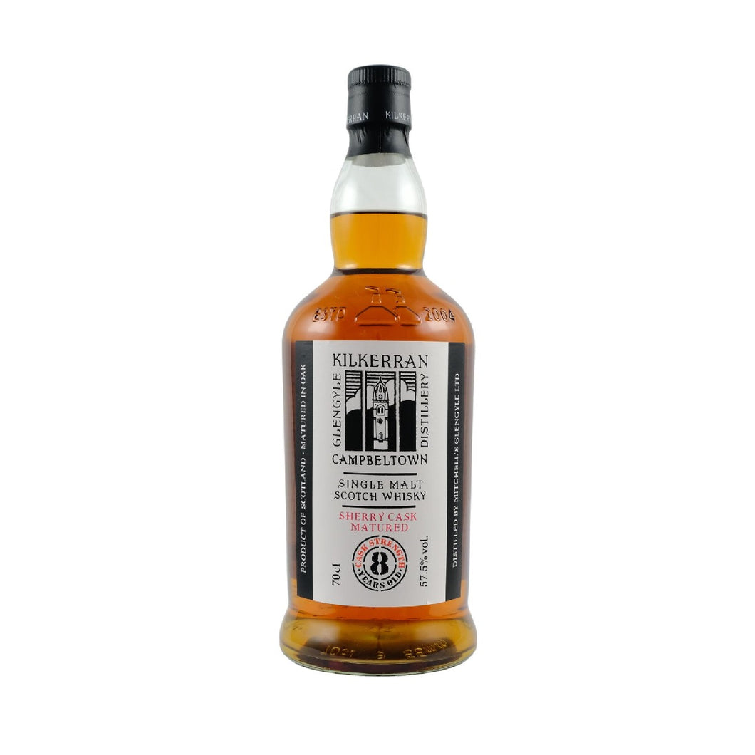 Kilkerran 8 Years Cask Strength - (Batch 9: Sherry) 70 cl