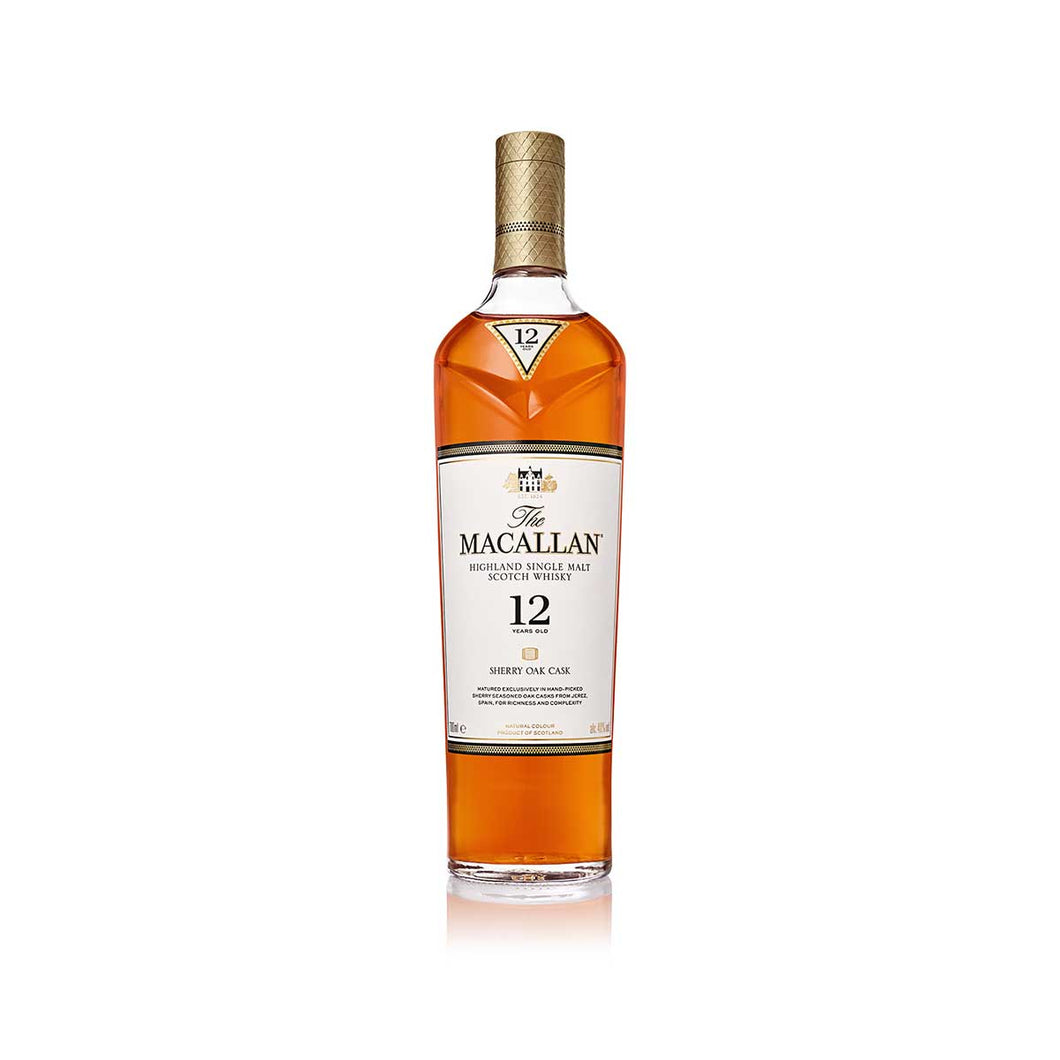 The Macallan 12 Years Sherry Oak 70 cl