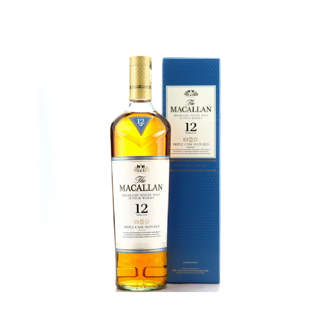 The Macallan 12 Years Triple Cask 70 cl