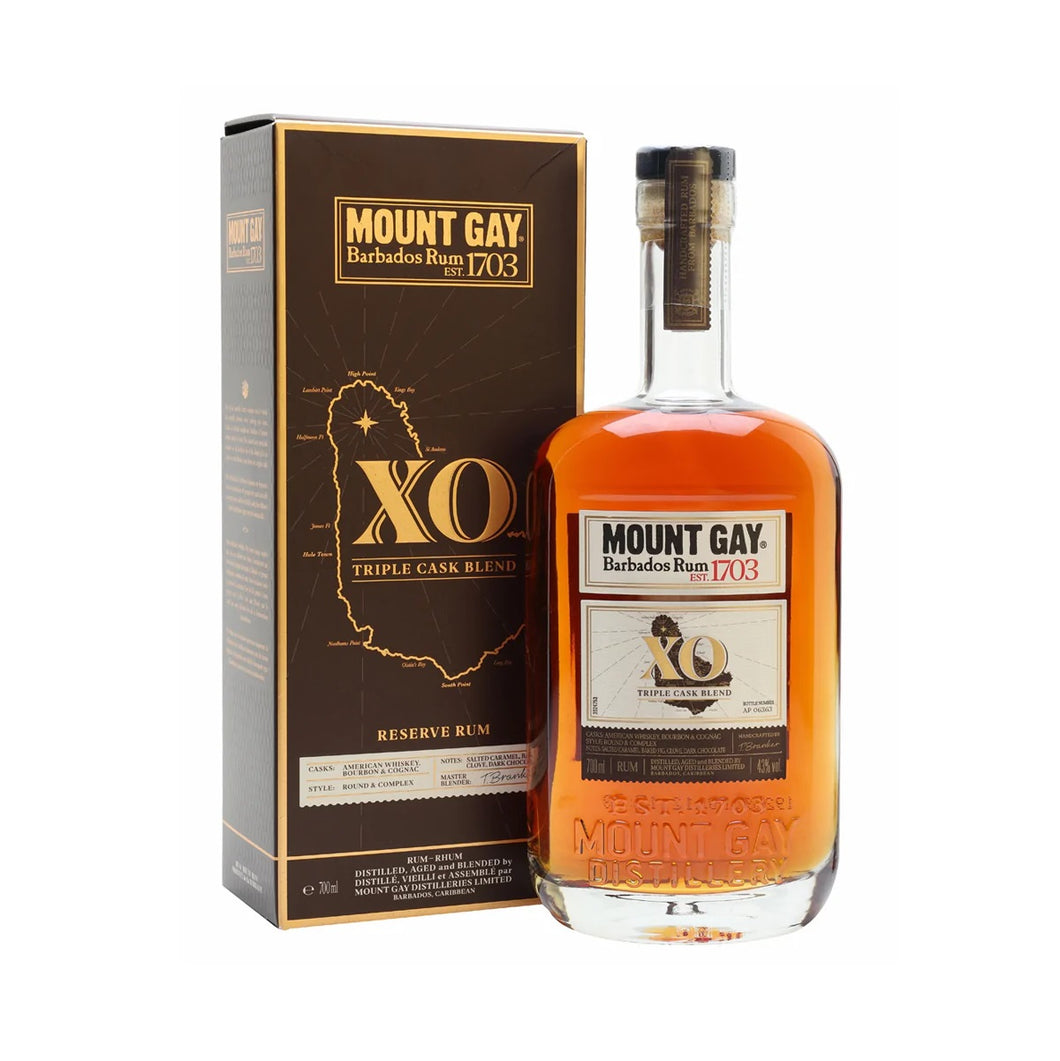 Mount Gay XO Triple Cask Blend 70 cl