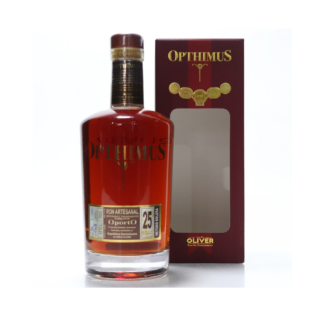 Opthimus 25 Jahre Port Finish Rum 70 cl